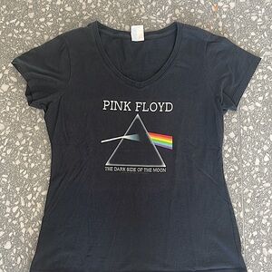 Vintage Pink Floyd Black Dark Side of the Moon Tee